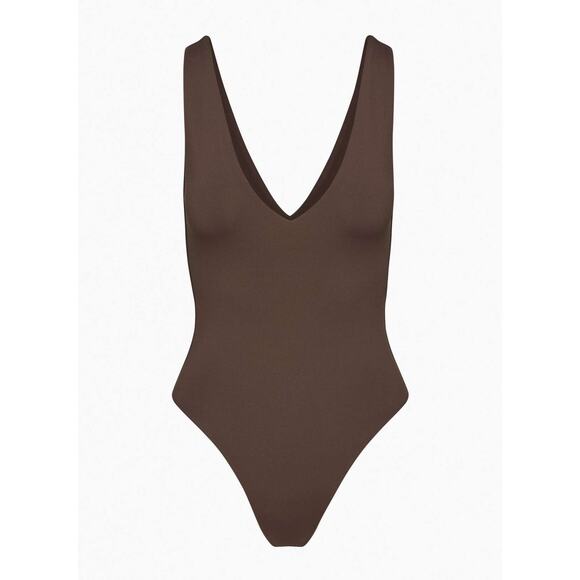 Aritzia Babaton Contour V-Neck Bodysuit Sz L - Picture 2 of 7